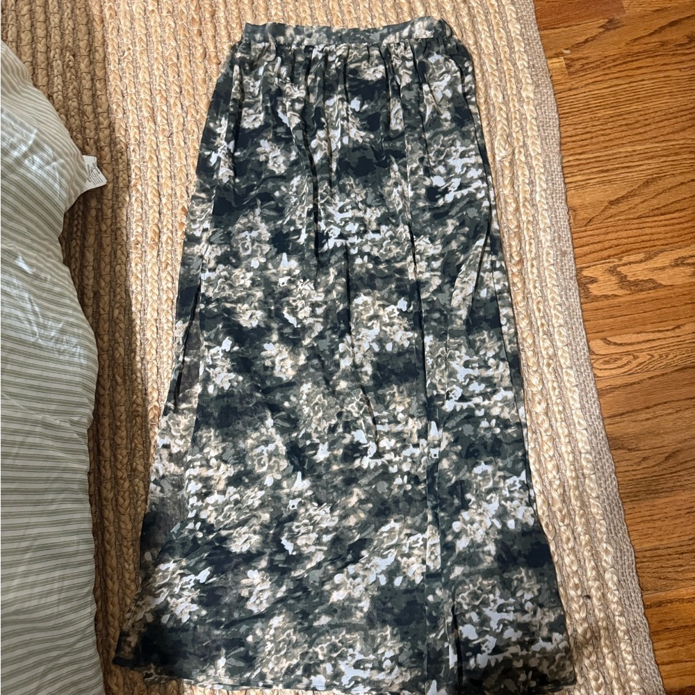 Camouflage Maxi Skirt
